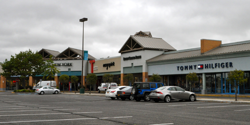 Tanger 1, pictured here, will be renovated next spring, Tanger Outlets general manager Janine Nebons said.