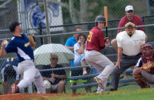 Former Tomcats player Jake Farr during the 2013 season. (Credit: Garret Meade, file)