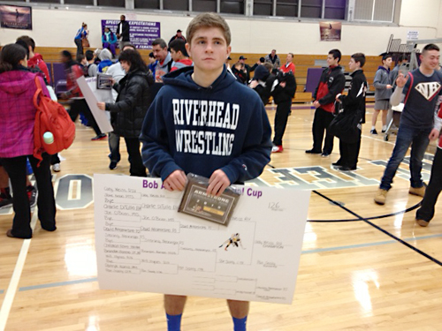Riverhead's Cody Weiss was the (Credit: Michael Lewis)