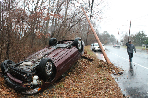 West Main Street crash downtown