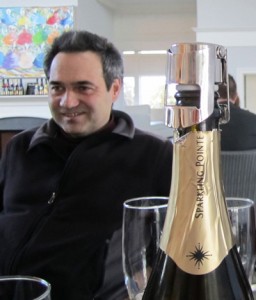 Sparkling Pointe winemaker Gilles Martin.
