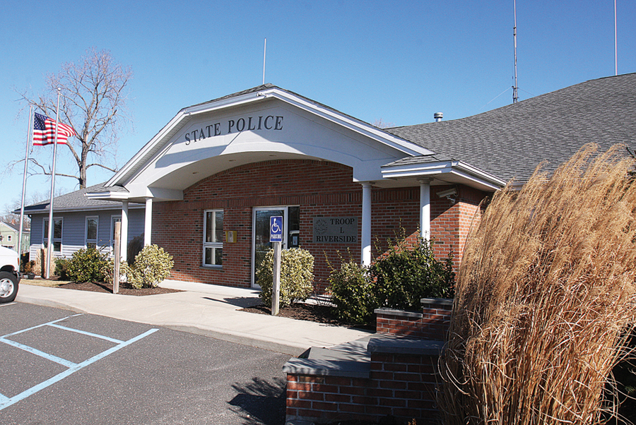 The state police barracks in Riverside used to be located east on Route 24, in the Red Creek area away from the hamlet center. (Credit: News-Review)