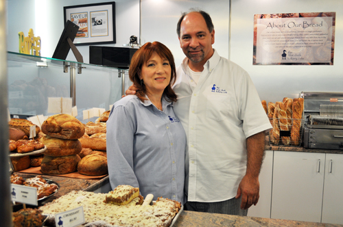 RACHEL YOUNG FILE PHOTO | Nancy and Keith Kouris at their Blue Duck location last month in Riverhead.