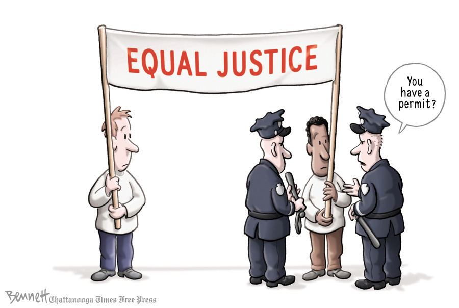 Clay Bennett editorial cartoon