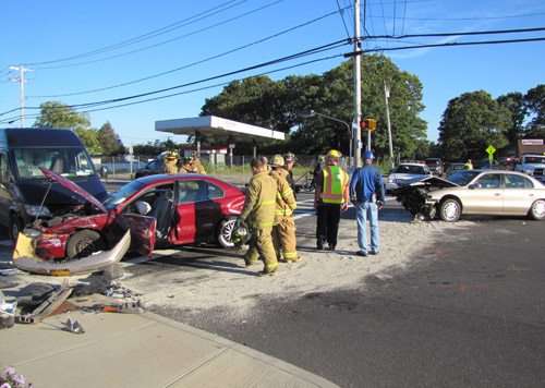 Ostrander Avenue, Route 58, RIverhead Fire Department