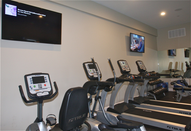 The fitness center. (Credit: Barbaraellen Koch)