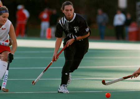 NORTHEASTERN ATHLETICS PHOTO | Keri Bettenhauser finished her career with 153 points at Northeastern, which stood as a school record until 2004.