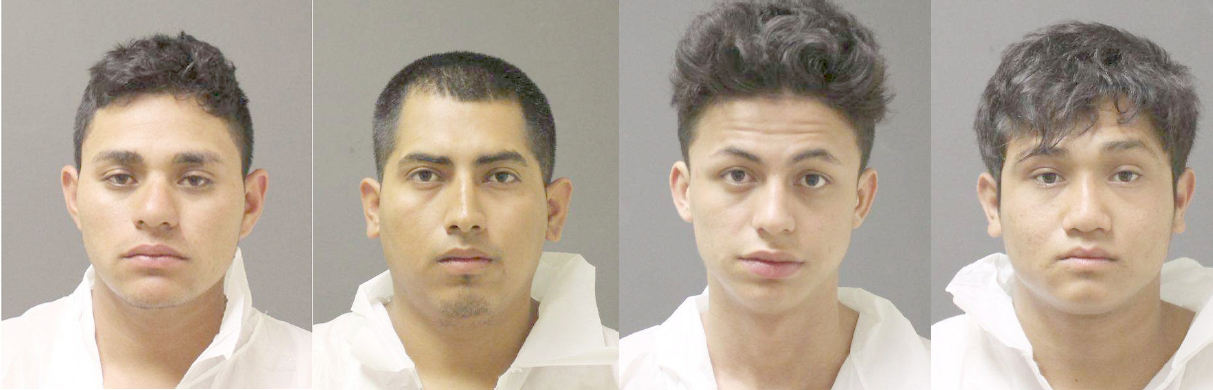 From left, Luis Linares-Chavez, Carlos Gutierrez-Zacupa, Nevin Ramos-Andrades, and Marvin Siciliano-Nunez.