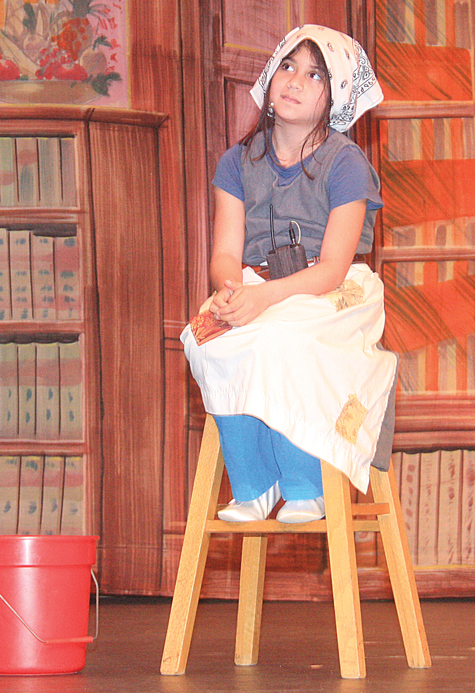 Lauren Schaefer played Cinderella last year in Riley Avenue Elementary School's fourth-grade production of the musical. This year's show will be held at 2 p.m. Saturday, March 12, at Riverhead High School.