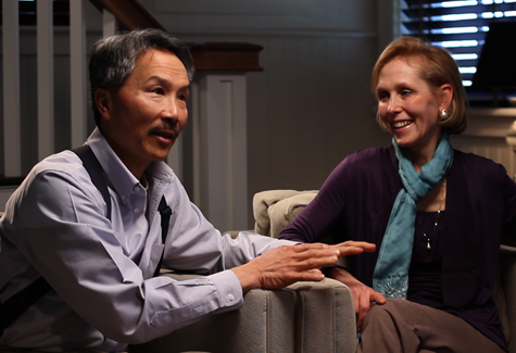 sanglee PLUM TV COURTESY PHOTO Fred and Karen Lee, owners of Sang Lee Farms in Peconic, are featured on the pilot episode of The Real Deal, a new business show now airing on Plum TV and WPPB-FM.