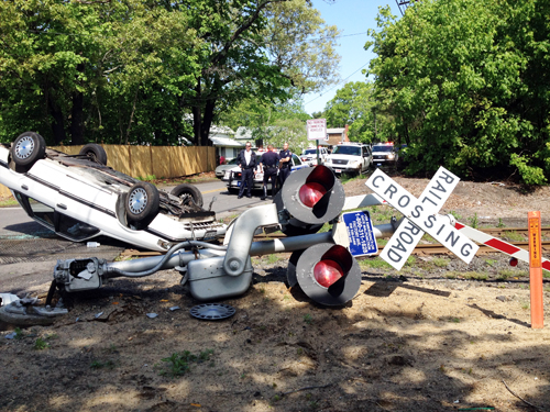 Car crash in Mattituck