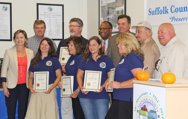 The Suffolk County Soil and Water District celebrated its 50th anniversary with an event last week. (Credit: Carrie Miller)