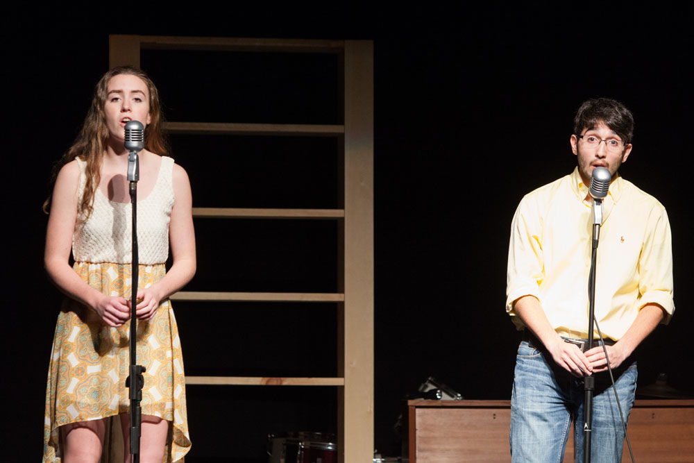 Katie Lemmen and Eric Hughes perform 