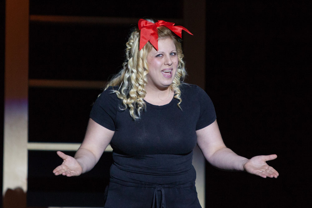 Meagan Schmid sings 