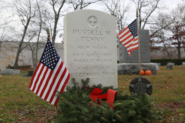 Russell Penny Mattituck Suffolk Pearl Harbor