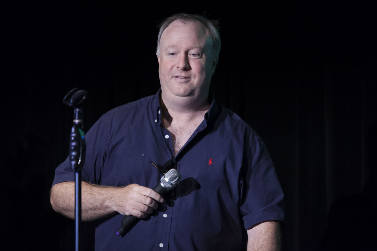 Organizer Doug Wald. (Credit: Katharine Schroeder)