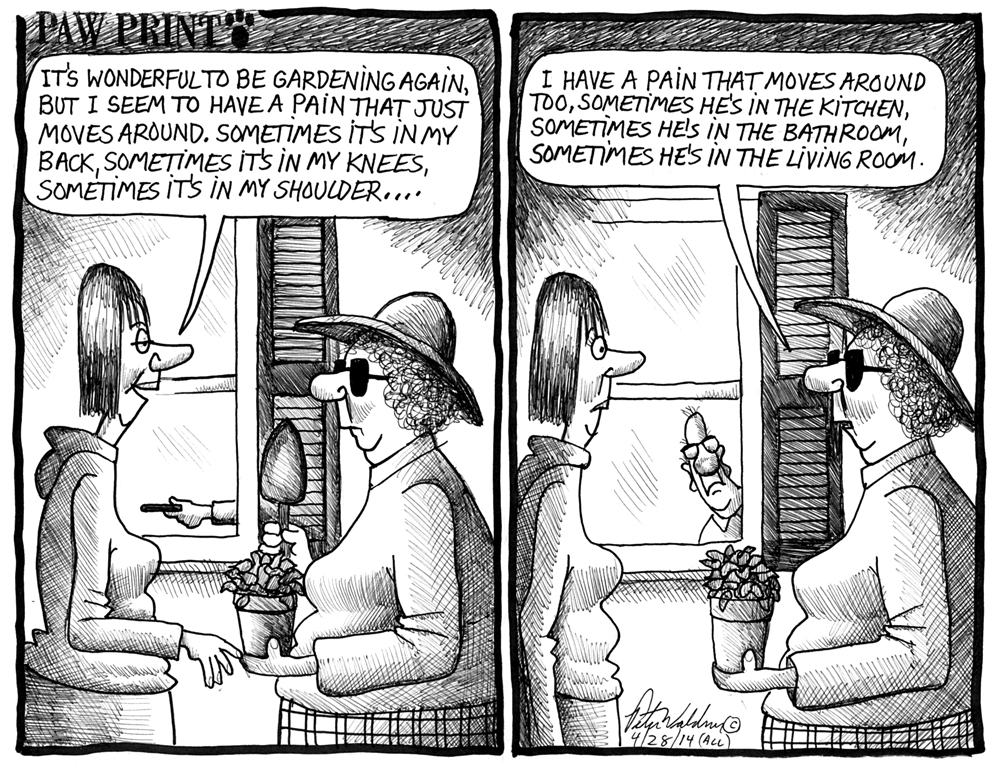 PETER WALDNER CARTOON