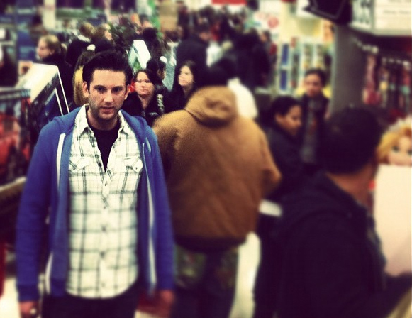 Thanksgiving night 2012 at Target in Riverhead. (Credit: Grant Parpan, file)